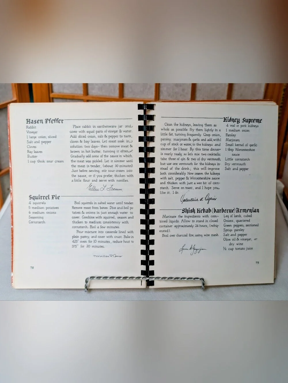 Vtg 1950s Pennsylvania 1st ed Cookbook - Regional Cuisine American Recipes